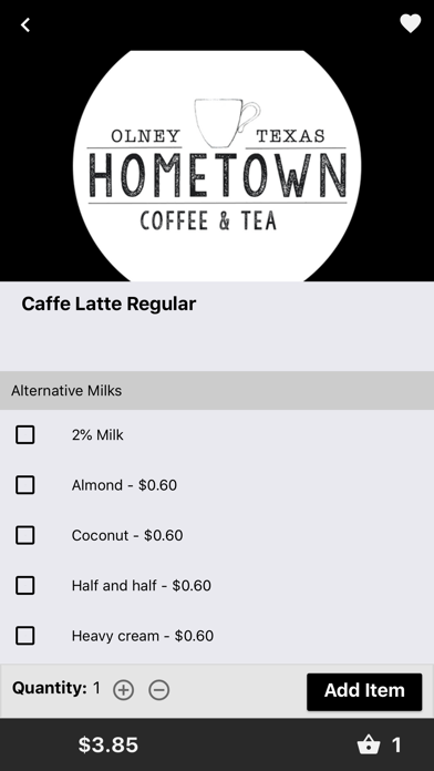 Hometown Coffee and Tea screenshot 3