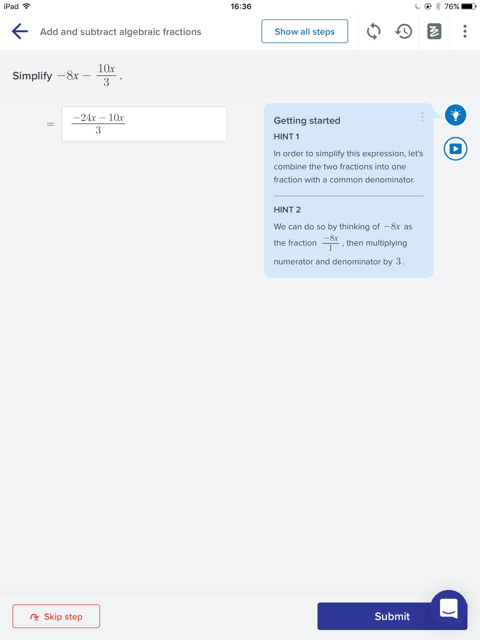 Mathspace for Students screenshot 3