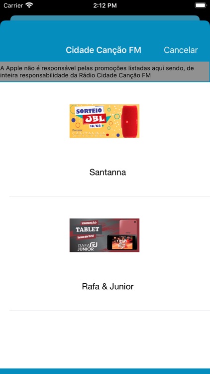 Rádio Cidade Canção FM screenshot-4