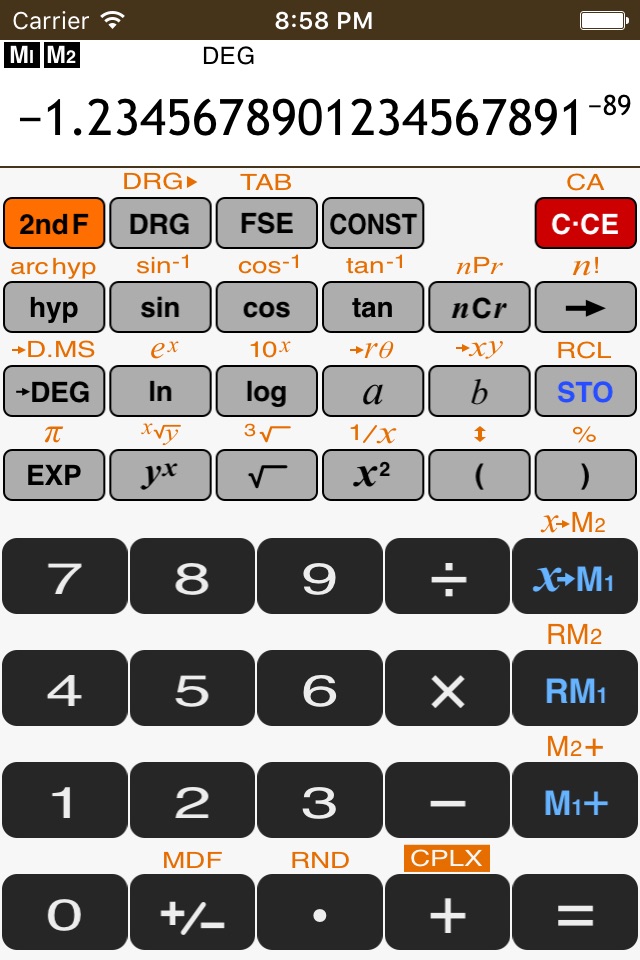 Calculator SC-323PU screenshot 2