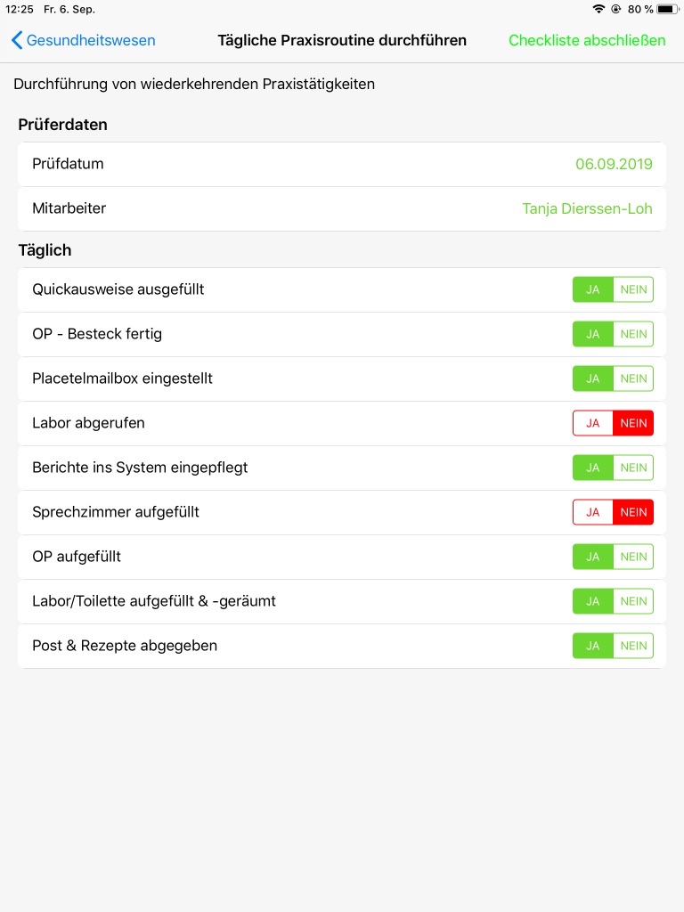 Linstep: Checklisten-App screenshot 3