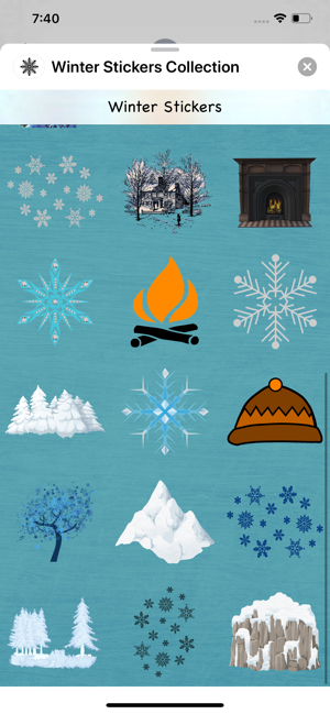 Winter Stickers Collection(圖2)-速報App