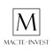 Macte Invest enables you to monitor your portfolio in any place and at any time