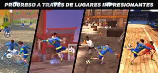Screenshot 3 Juego de Fútbol Skilltwins iphone
