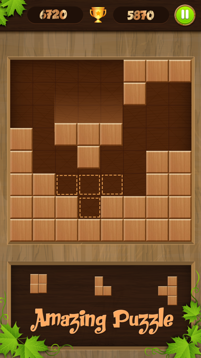 Wooden Jigsaw Block Puzzle screenshot 1