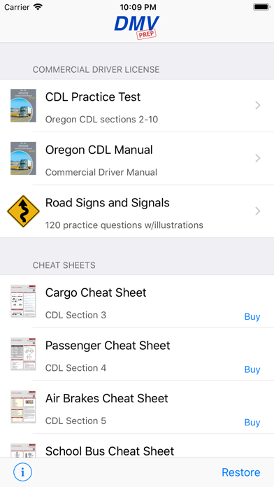 How to cancel & delete Oregon CDL Test Prep from iphone & ipad 1