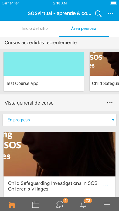 SOSvirtual E-Learning screenshot 3