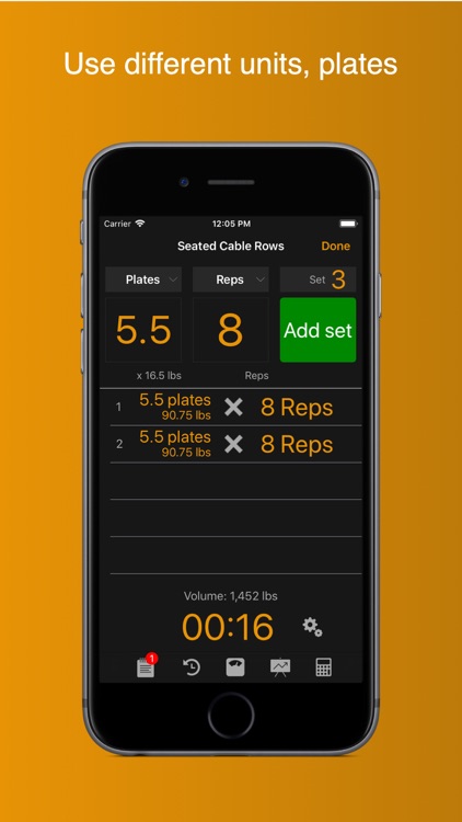 Gym Horn: Weight Lifting Log screenshot-5