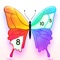 A real relaxed and de-stressed game, easy to paint the most colorful drawings