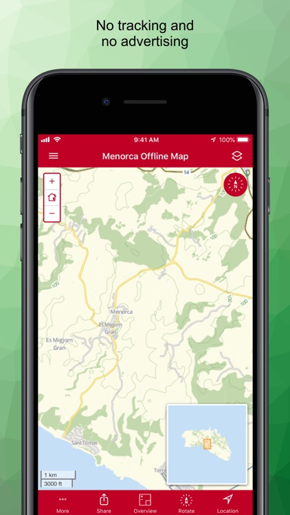 Menorca Offline Map