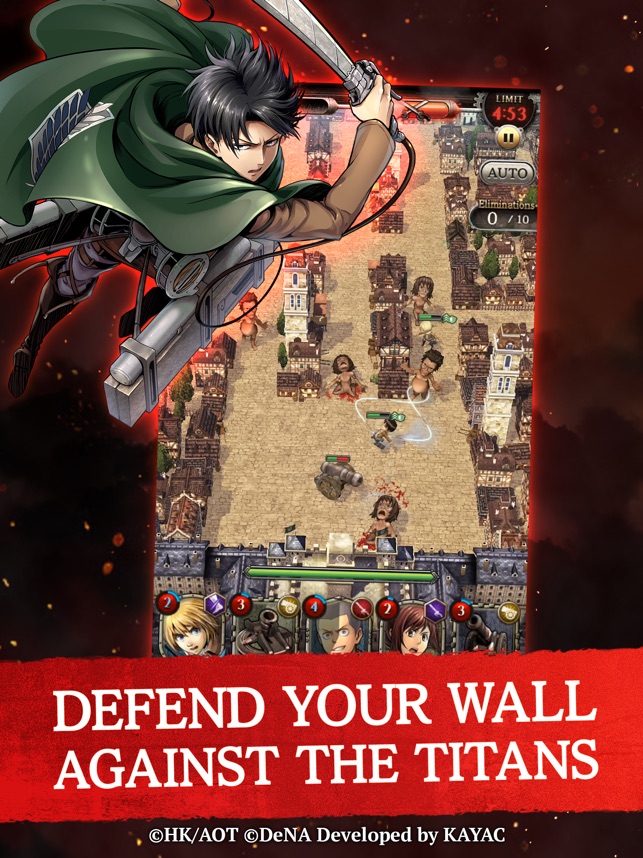 Attack On Titan Tactics On The App Store - how to play roblox attack on titan on ipad