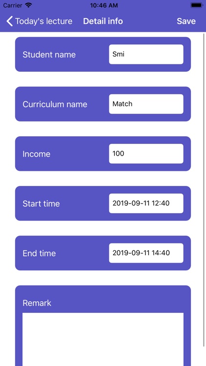 Tutoring-mark