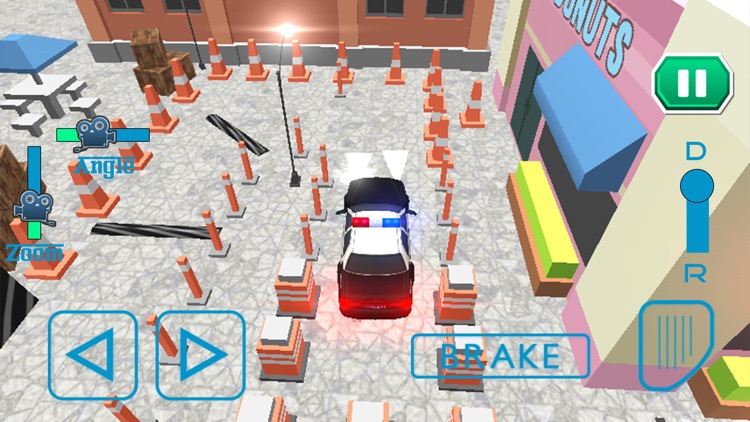 Police Car - Parking Challenge