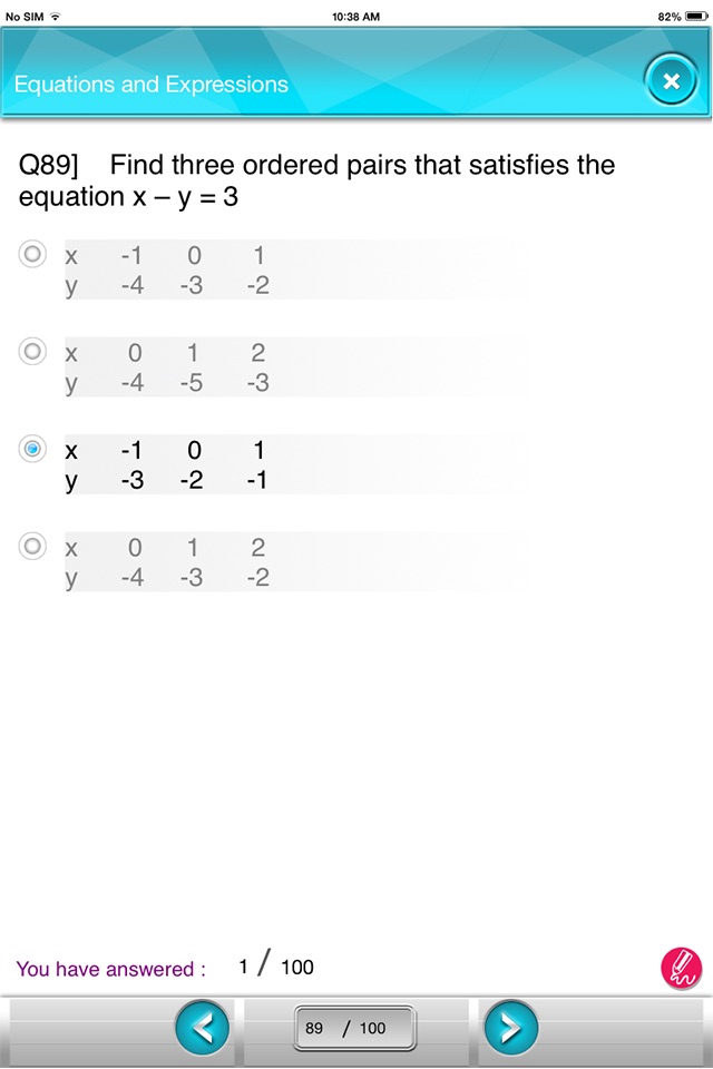 8th Equations&Expressions screenshot 2