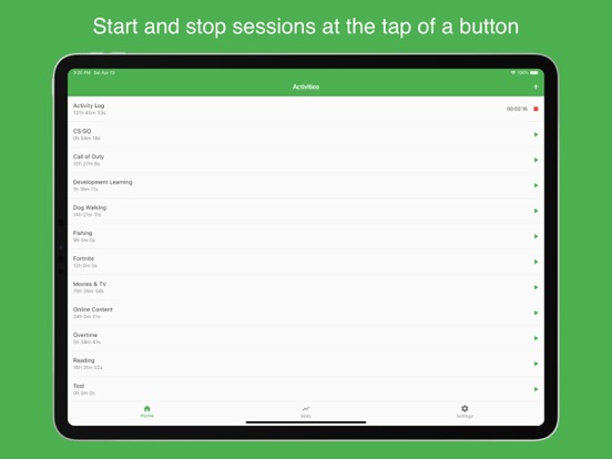 Activity Log - Time Tracker image #1