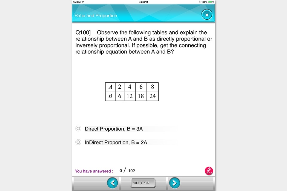 IIT-JEE 7th Ratios screenshot 4