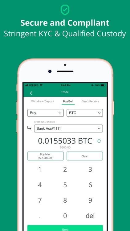 BitLeague - Bitcoin Banking screenshot-3