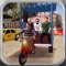 Want to try something new in tuk tuk rickshaw games in city environments