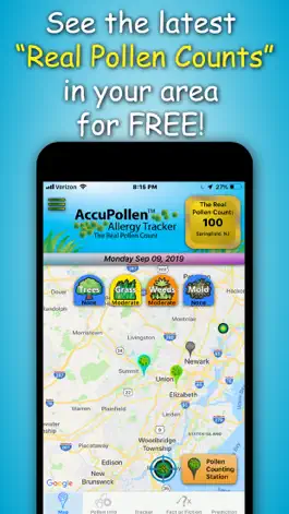 Game screenshot AccuPollen™ Allergy Tracker mod apk