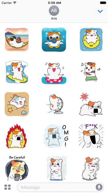 Summer of Hamster Sticker