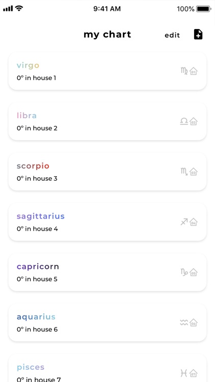 Charts Astrology screenshot-3