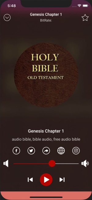 Audio Bible - King James Bible(圖1)-速報App