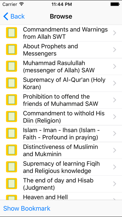 How to cancel & delete Hadith Pack - English Indonesia from iphone & ipad 2