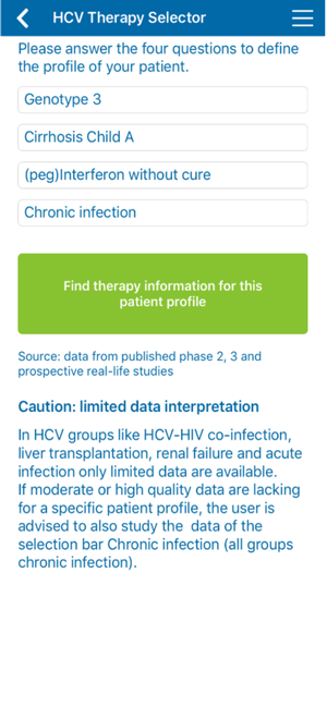 HCV TherapySelector(圖3)-速報App