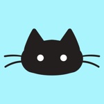 Black Kitty Cat Stickers