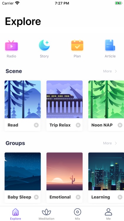 RelaxMe: Sleep Sounds Stories