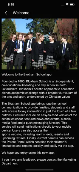 Game screenshot Bloxham School, Oxfordshire apk