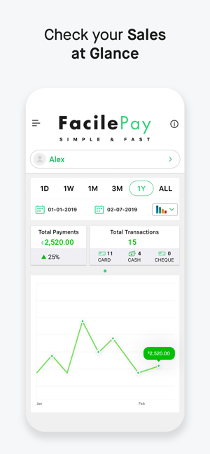 Facilepay: Stripe, Invoice,POS(圖6)-速報App