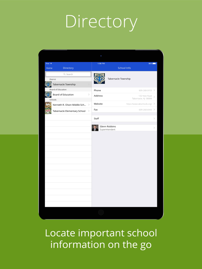 Tabernacle TWP School District