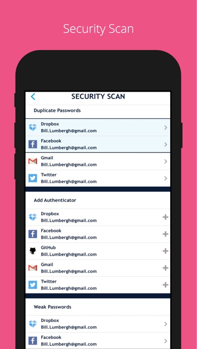 Authenticator Password Manager screenshot 2