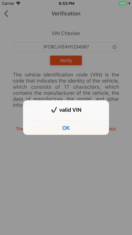 VIN Checker