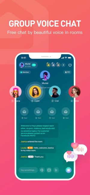 Chat go - Voice party(圖2)-速報App