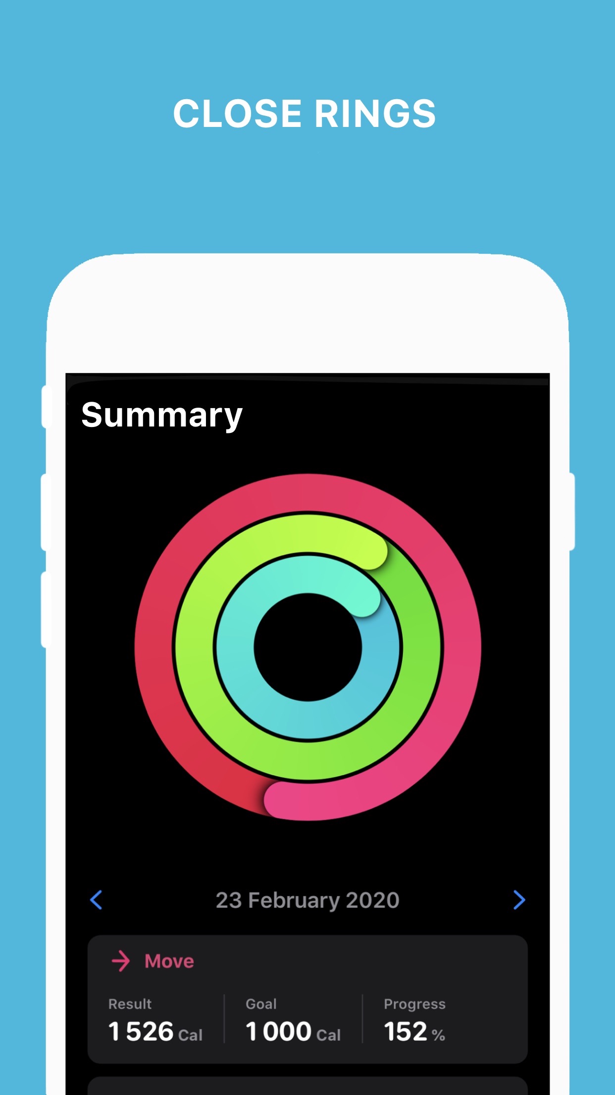 Screenshot do app Activity Tracker+