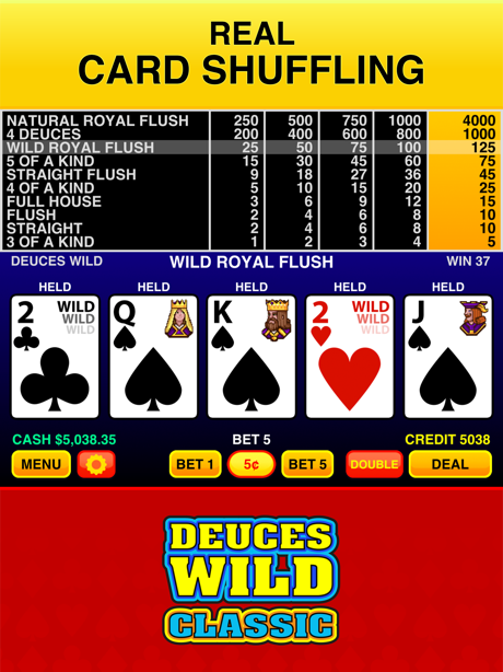 Tips and Tricks for Deuces Wild Casino Video Poker