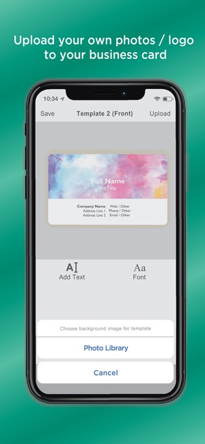 My Business Card Maker, Studio(圖6)-速報App