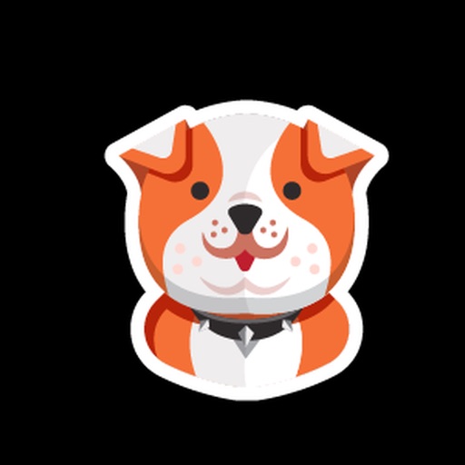 Dog Thinking Sticker