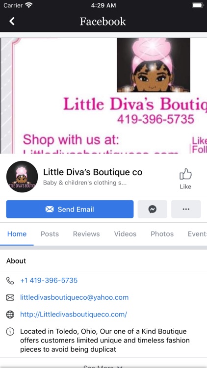 LITTLE DIVAS BOUTIQUE CO screenshot-3