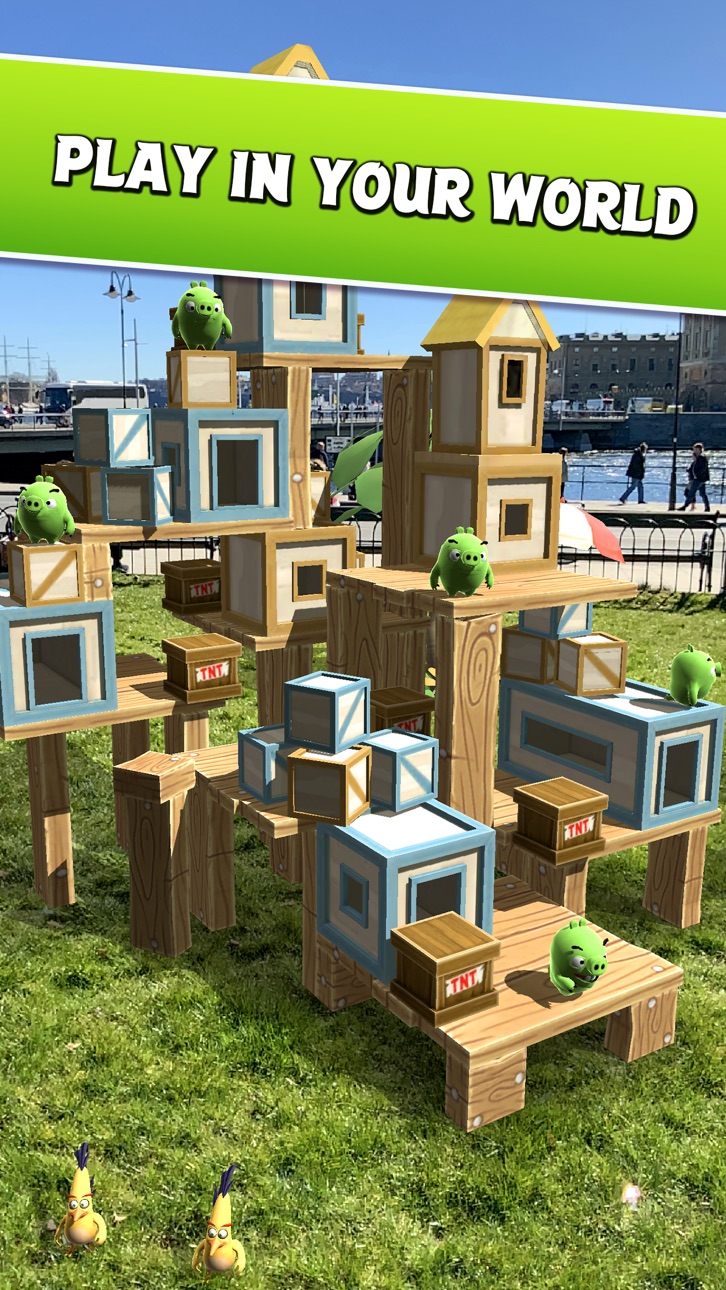 Angry Birds AR: Isle of Pigs Hack screenshot 2 - iOS game interface