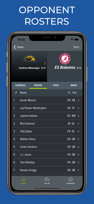 Alabama Football Schedules(圖8)-速報App