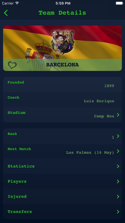 Live Results for Spanish Liga screenshot-4