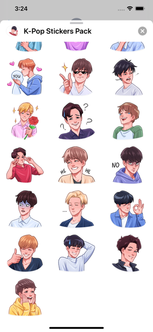 K-Pop Stickers Pack(圖3)-速報App