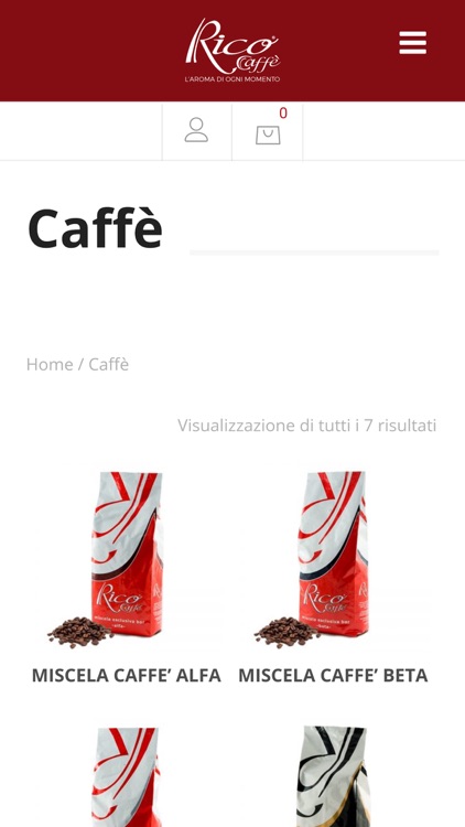 Rico Caffè - Ordini