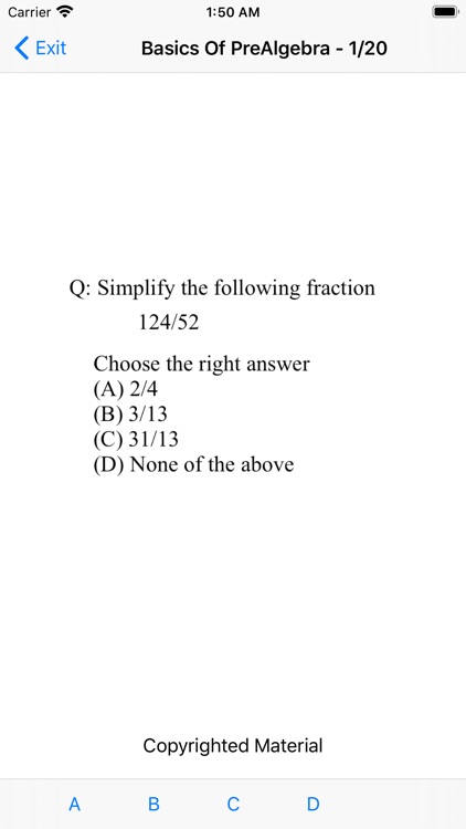 Basics Of Pre-Algebra screenshot-6