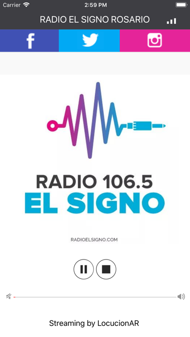 RADIO EL SIGNO ROSARIO screenshot 2
