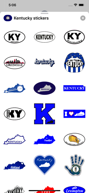 Kentucky emojis - USA stickers(圖1)-速報App