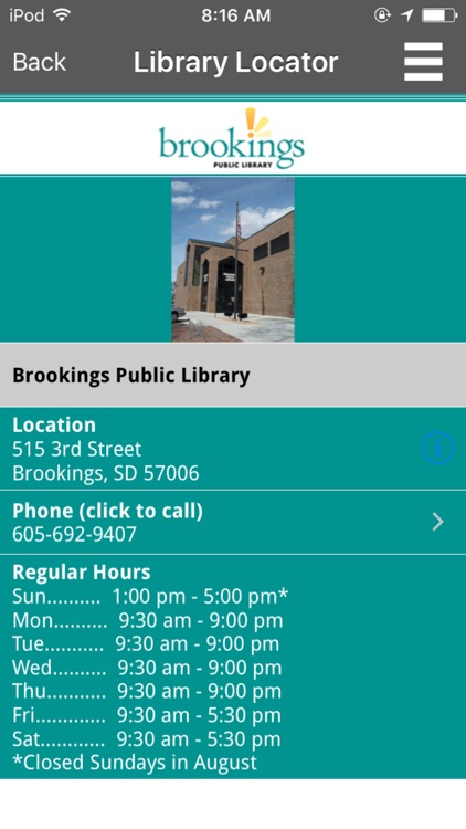 Brookings Public Library screenshot-4